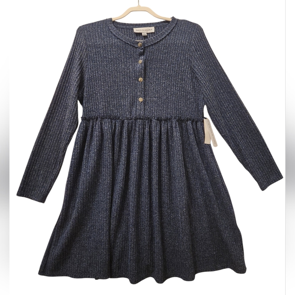 NWT Navy Blue Sweater Dress